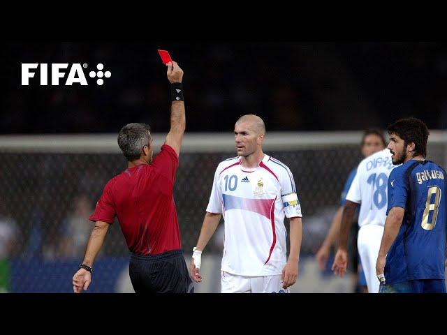 Zinedine Zidane’s final moments as a footballer | Red card v Italy at FIFA World Cup Germany 2006™