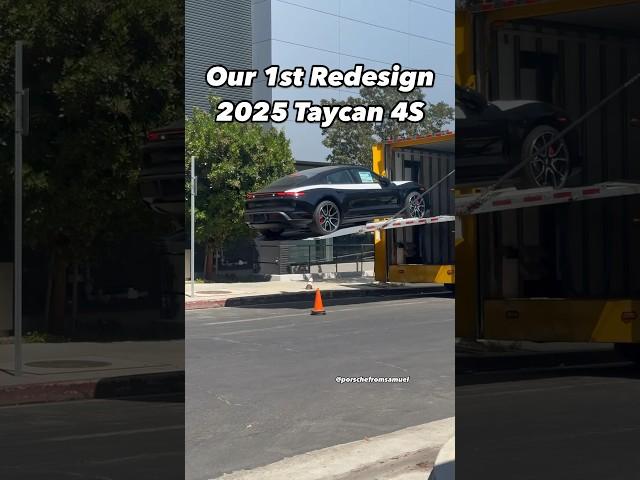 Out 1st 2025 Taycan 4s….#taycan #taycan4s #porschetaycan