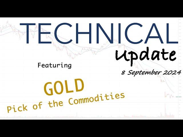 Technical Update | Gold is the Pick of the Commodities, and 17 Interesting Stock Charts