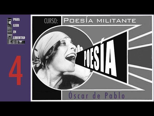 4a. Sesión #PoesíaMilitante con Oscar de Pablo #QuédateEnCasa #ParaLeerEnLibertad