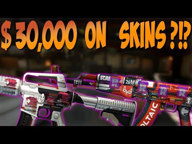 INSANE NEW STICKER SKINS ($30,000+)