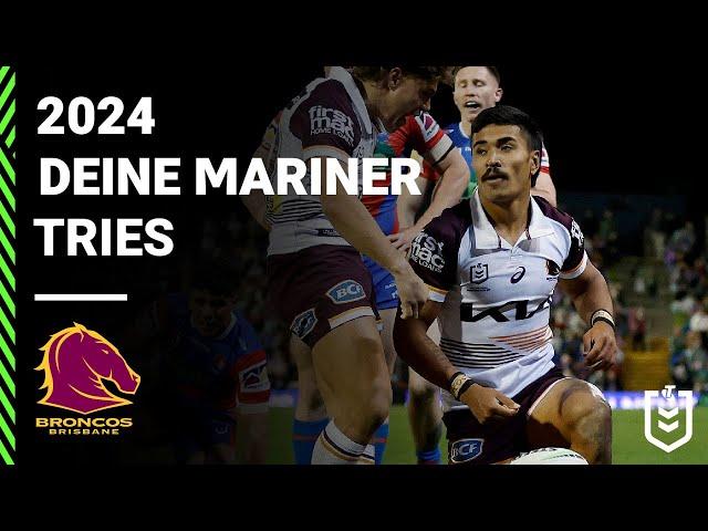 NRL 2024 | Deine Mariner's Try-Scoring Season