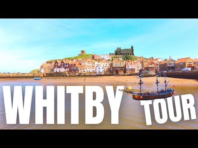 Whitby Seafront, Harbour & Town Tour 2021