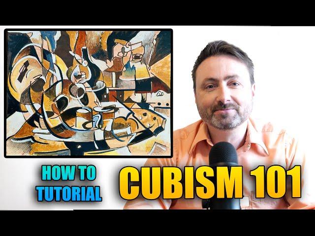 CUBISM 101 - HOW TO  (FULL VIDEO)   #cubism #art #painting #artlesson #abstractart