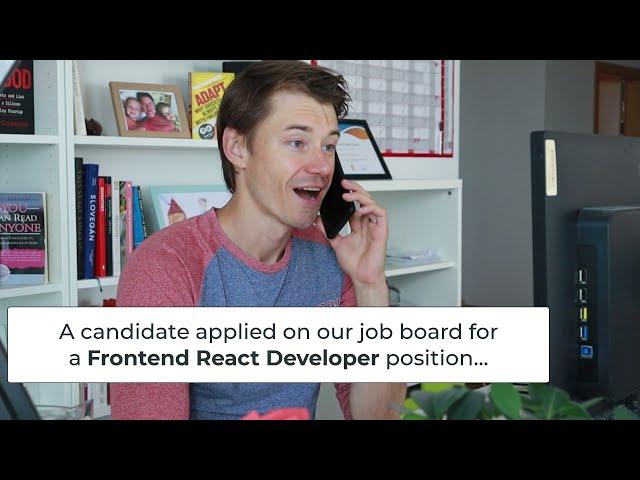 Screening Call w/ Frontend React Developer– Tech Recruitment Insights