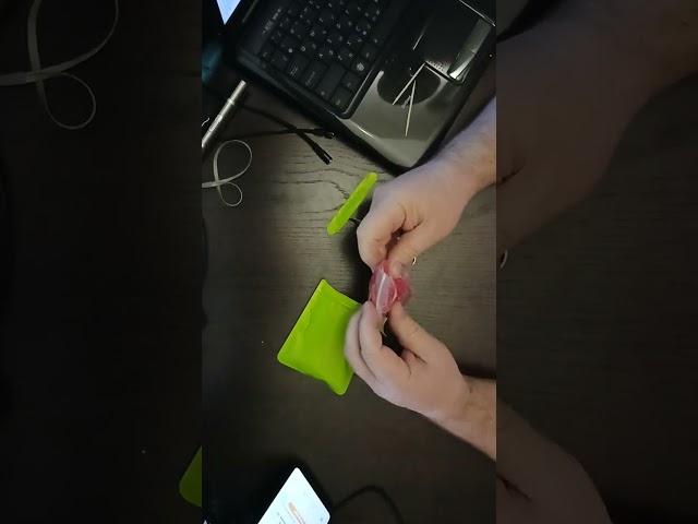 распаковка посылки с wildberries, крепление для проводов в авто