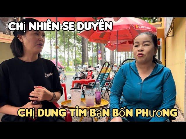 Chị Nhiên qua giao lưu tìm 1 tấm Chồng cho Chị Dung cười xoáy hàm