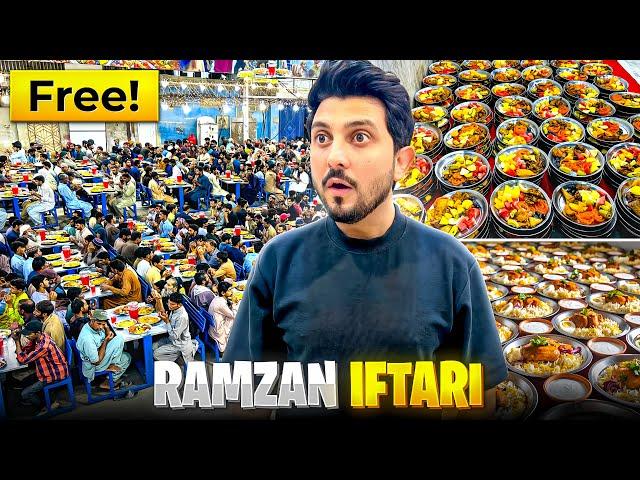 Biggest Free Iftari for Thousands of Peoples in Karachi Pakistan