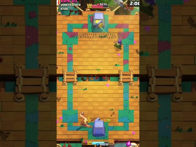 ARCHER QUEEN VS GOLDEN KNIGHT Heist | Clash Royale