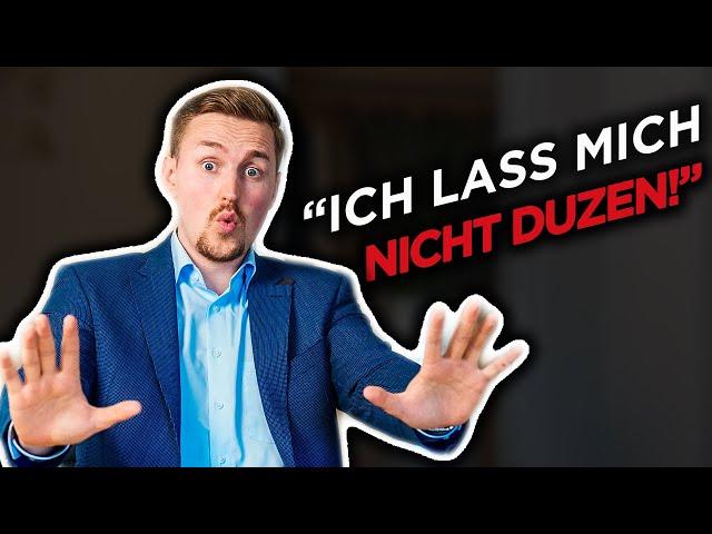 Warum Unternehmer sich für eine Zusammenarbeit duzen lassen müssen (logisch erklärt!)