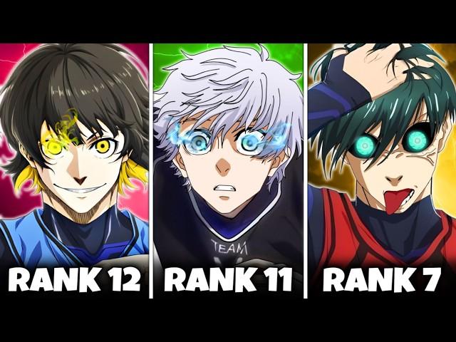 ALL 14 GENIUSES in Blue Lock (By Power)