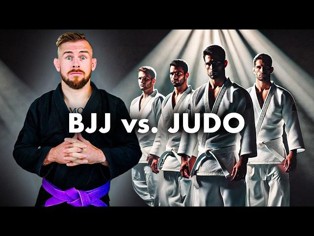 BJJ purple belt vs. judo tournament