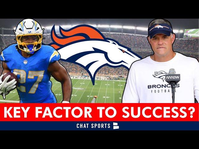 Denver Broncos Coach Names One SPECIAL Factor In J.K. Dobbins Signing! | Broncos News