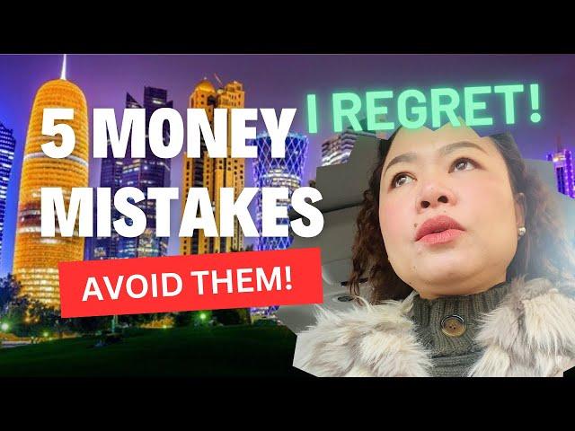 LIFE IN QATAR: 5 Money Mistakes To Avoid – Learn These Lessons for Free!