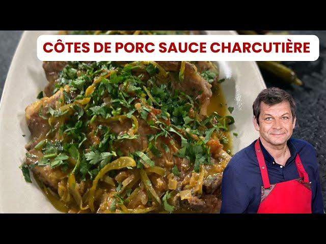 Ma recette de côtes de porc sauce charcutière