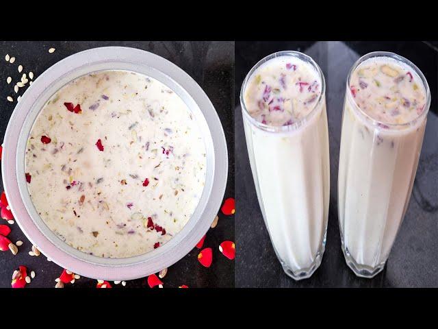 Non-Alcoholic THANDAI | COOL & HEALTHY DRINK FOR HOLI