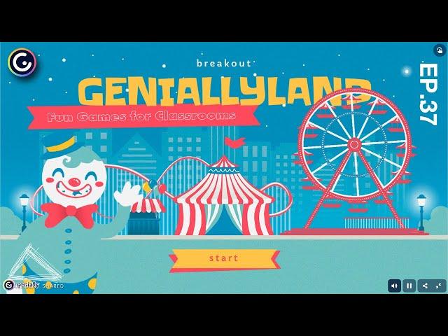 สร้างเกมการสอน สวนสนุก  GENIALLYLAND BREAKOUT (สนุกได้ทุกวิชา ทุกระดับชั้น) | Genial.ly EP.37