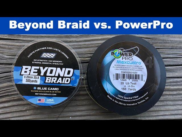 Beyond Braid Review (Strength Test Vs. PowerPro)