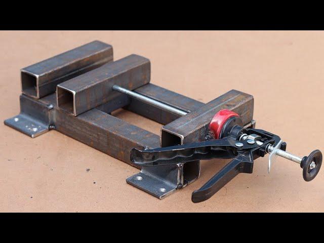 Cool idea! Make a strong Vise for your WorkShop!