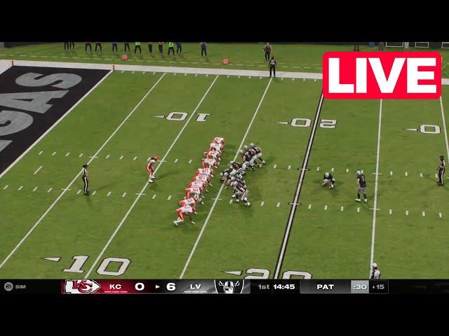 LIVE NOW! Las Vegas Raiders vs. Kansas City Chiefs | Week 8 Full Game - 2024 NFL 25 EN VIVO