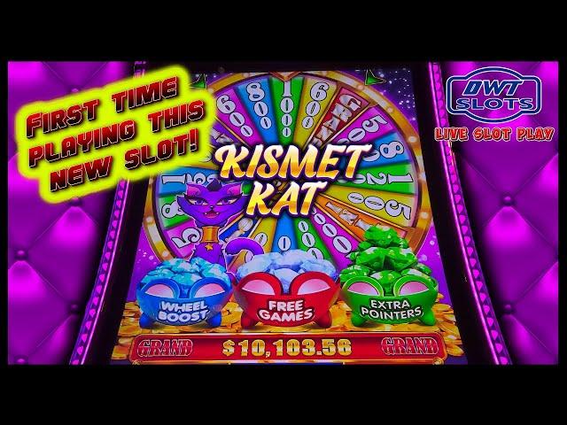 Let's see how I do on my First time playing the NEW Kismet Kat Slot ‍⬛