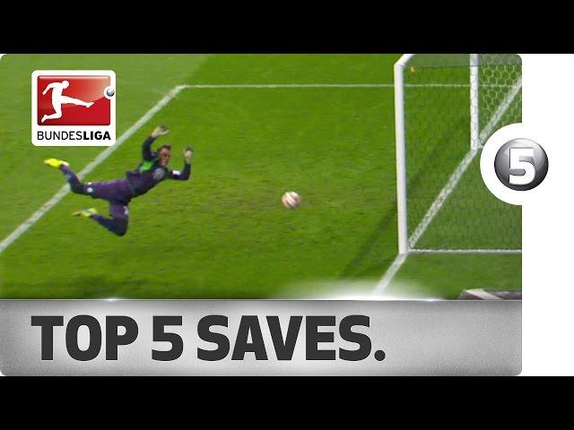 Top 5 Saves -  Incredible Stops from Matchday 19