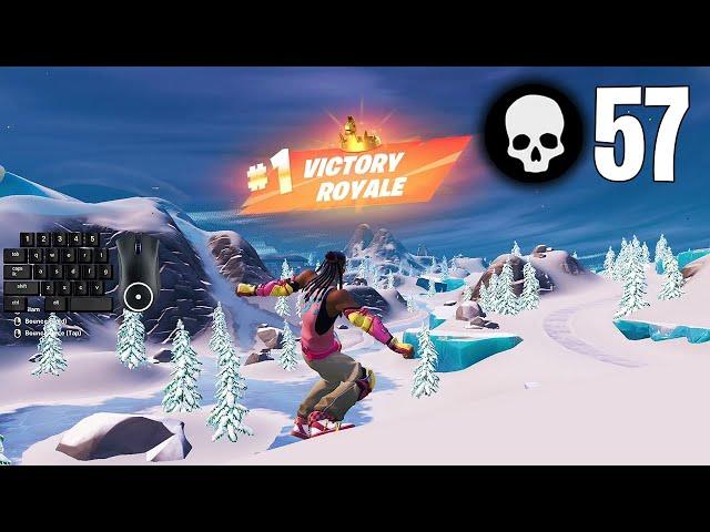 57 Elimination Solo vs Squads Win (Chapter 4 Full Gameplay)