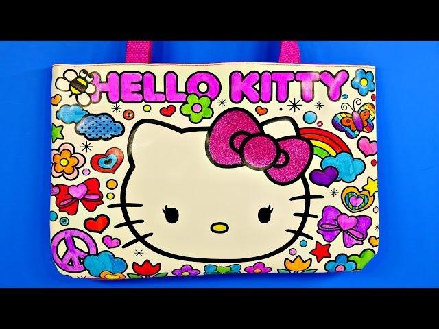 Hello Kitty Sparkling Gemstone Coloring Tote Bag How To Design by Disney Cars Toy Club