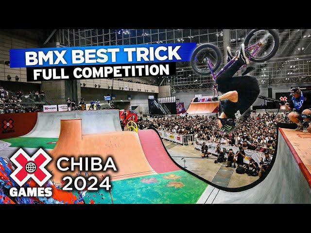 BMX Park Best Trick: FULL COMPETITION | X Games Chiba 2024