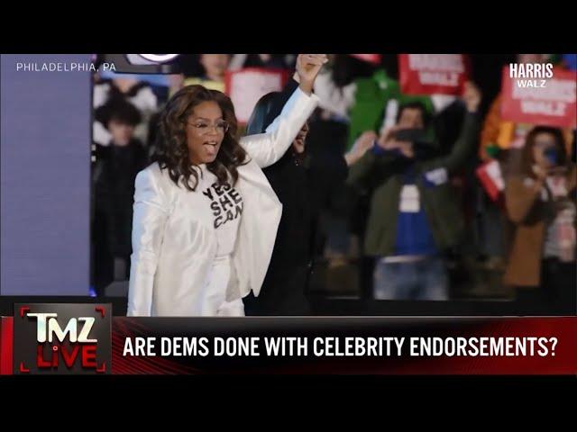 Are Democrats Done with Celebrity Endorsements? (Elex Michaelson on TMZ Live!)