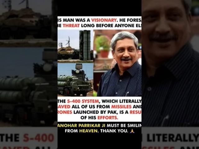 Let's be thankful to SHRI MANOHAR PARRIKAR who gave a huge contribution in our #defence system