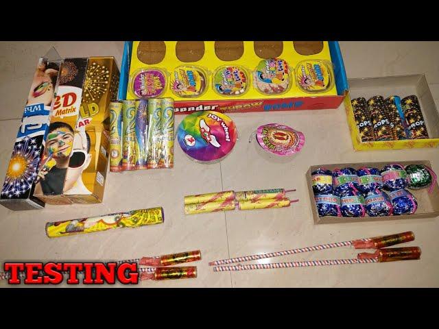 New Firecrackers Testing || CG KE EXPERIMENT ||