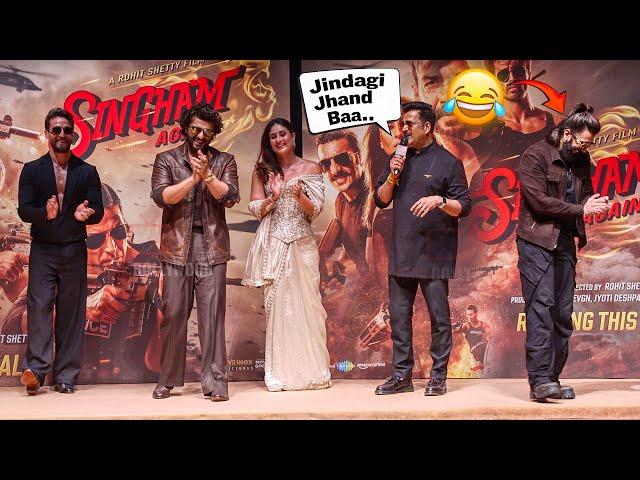 Why Did Ravi Kishan Say 'Jindagi Jhand Ba' on Stage at Singham Again Offical Trailer Launch