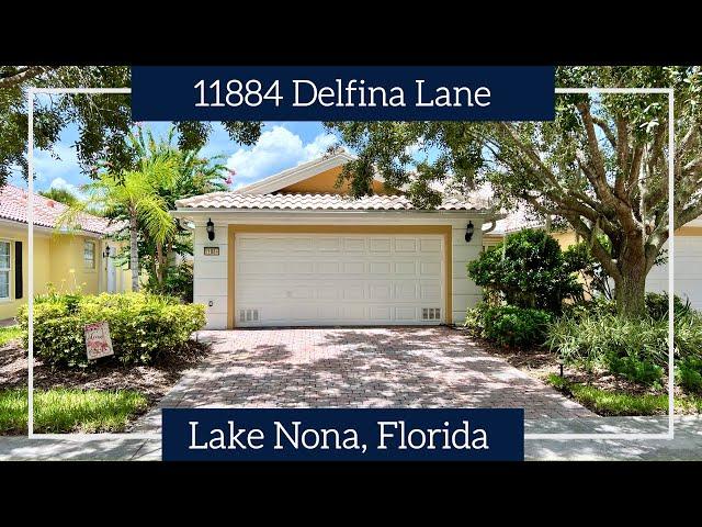 House for Sale in Lake Nona, Florida | 11884 Delfina Lane