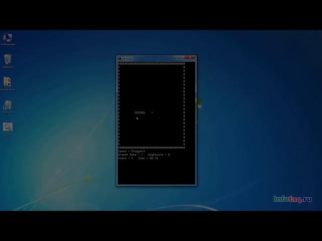 Как сделать игру змейку (snake) в простом блокноте