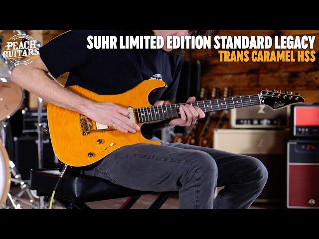 No Talking...Just Tones | Suhr Limited Edition Standard Legacy Trans Caramel HSS