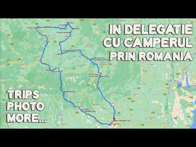 By motorhome delegation through Romania - "slow travel" tourism - 14 days, 1200 km