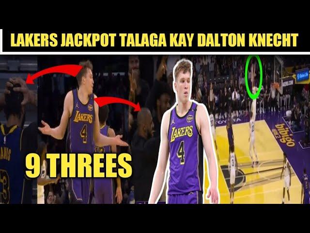 Nagkagulo ang lahat dahil sa 5 Consecutive 3-Pointers ni Knecht! UNDEFEATED pa rin ang Lakers!