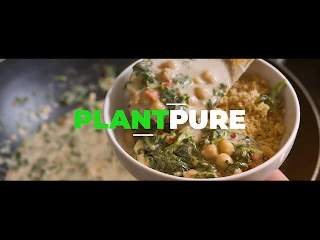 PLANTPURE. SIMPLE, HEALTHY, DLEICIOUS.