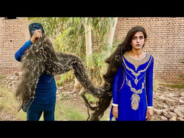 HOMELESS WOMAN! Miracle Transformation!! Hair 3 METERS LONG!