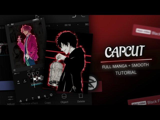 Full Manga Edit Tutorial on Capcut | CapCut Tutorial