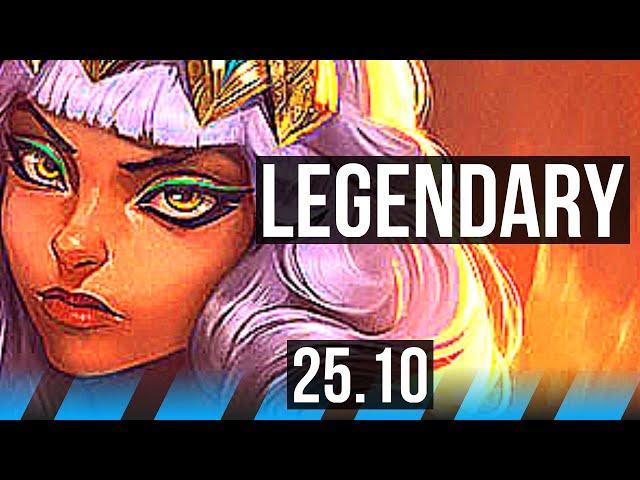 QIYANA vs SYLAS (MID) | 80% winrate, 6k comeback, 62k DMG, Legendary | EUW Diamond | 25.10