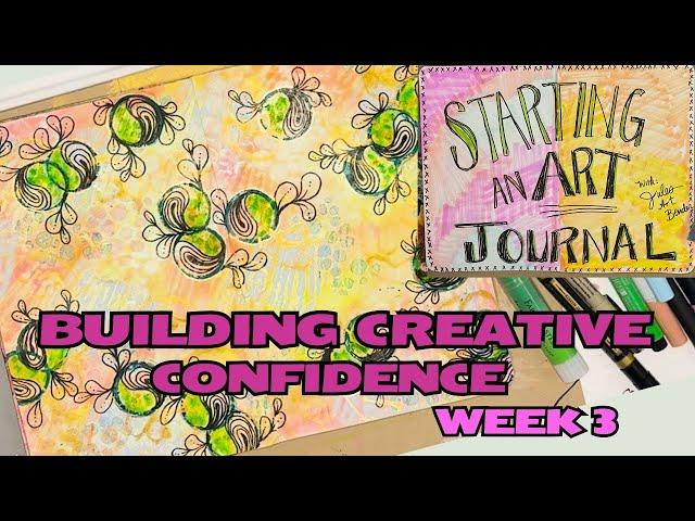 Starting an Art Journal: Week #3 Creating Stamps from Found Objects