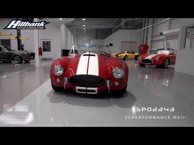 Hillbank Motor Corporation | Superformance MKIII (SP02243)