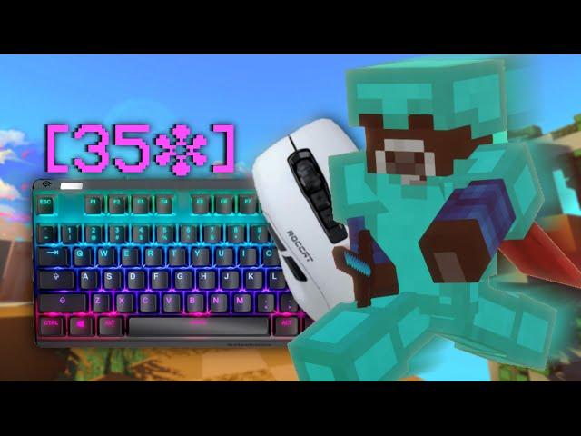 20+ Minutes of Skywars Keyboard + Mouse Sounds ASMR