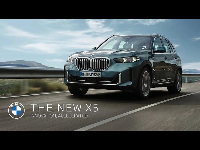 Innovation, accelerated. The new BMW X5