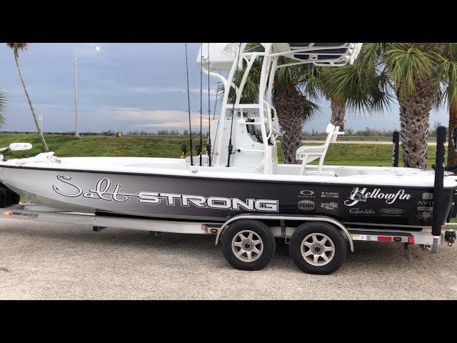 New Salt Strong Yellowfin Boat (Capt. Peter Deeks)