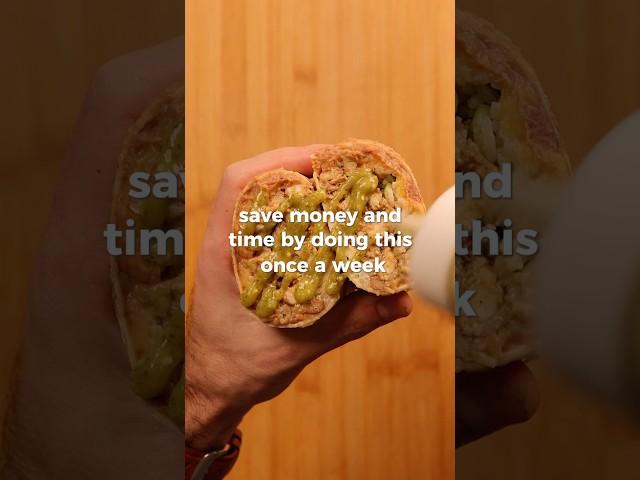 salsa verde chicken burritos  #mealprep #mealideas #burrito #cooking