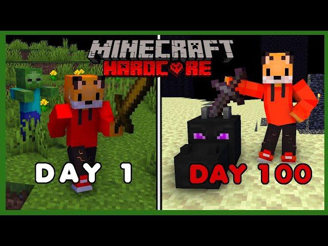 100 Days in Minecraft Hardcore Tamil | Justhappydog