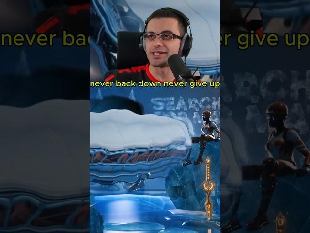 never back down never what? #fortnite #twitch #ninjaclips #nickeh30 #ninja #gaming #viralvideo